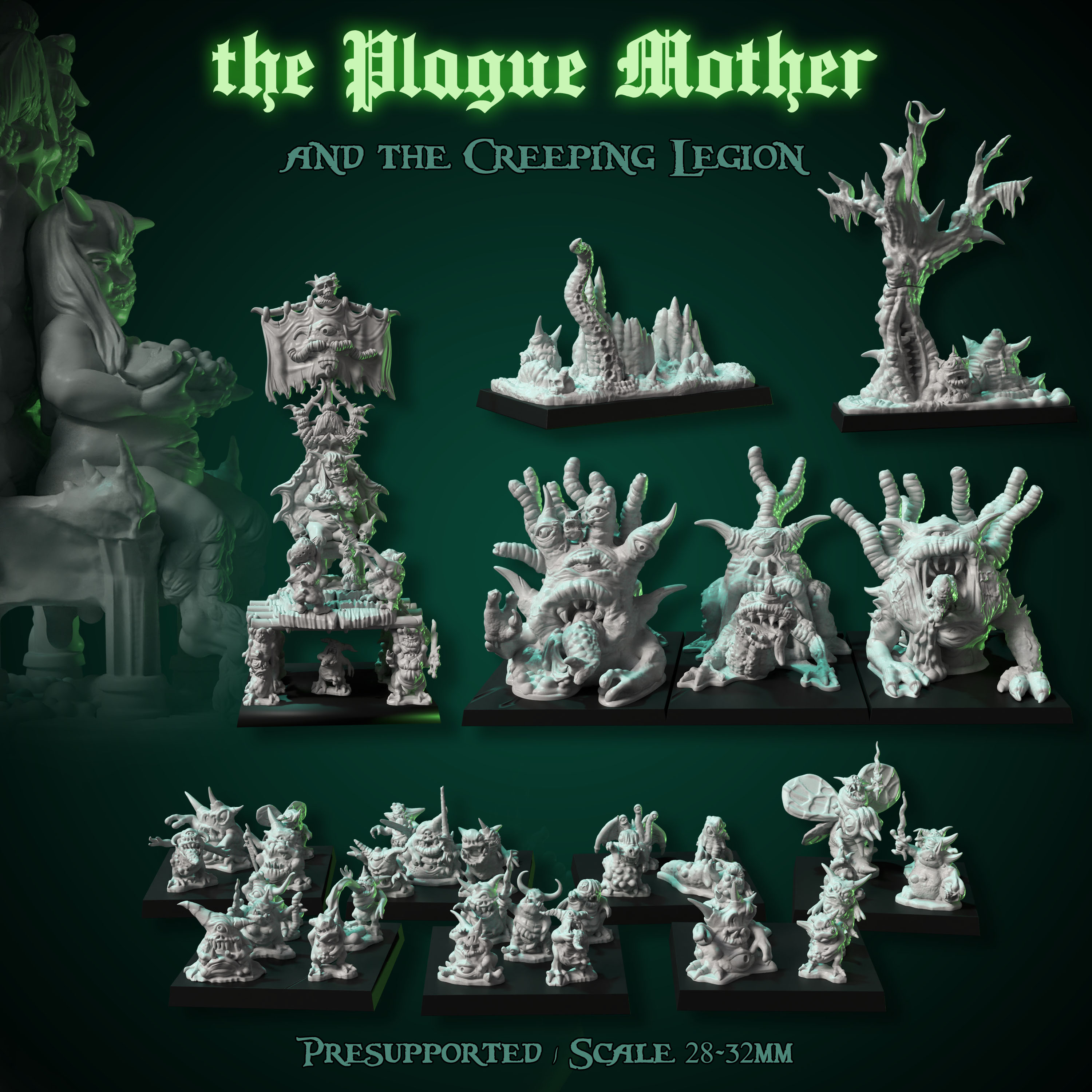 the Plague Mother and the Creeping Legion
